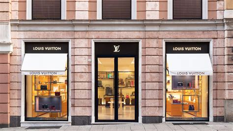 Louis Vuitton Genova store, Italy.